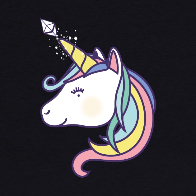 Ethereum unicorn by mangobanana